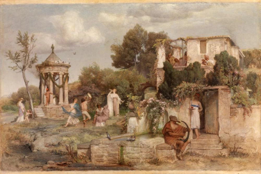 Enoteca romana - Pinacoteca statale di Karlsruhe